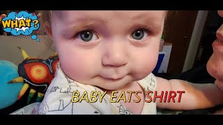 BABY EATS SHIRT😂😂😂😁😁🤯❤️❤️😍😍😍😆😆💕