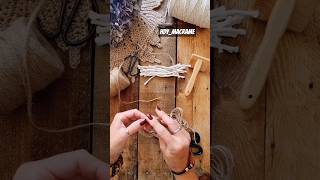 macrame project for beginners #macramemakers #macramecreation #viral #shorts #knitting #craftideas