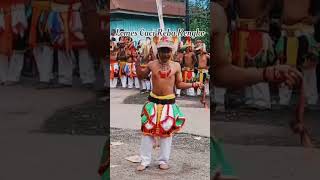 Dancing Style In Caci Dance Of Manggaraian Tribes #shorts