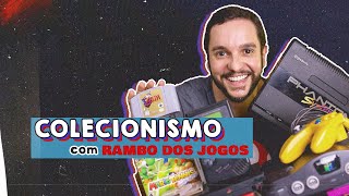 dossiê do COLECIONISMO com o Rambo dos Jogos