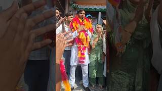 Former journalist Karandeep Singh was welcomed in Reasi after joining Congress Party Congress