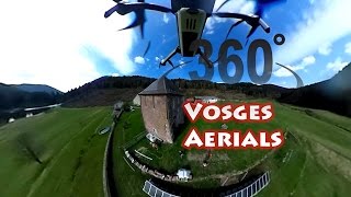 Drone flying over Herival in 360° - Stable Version 2