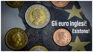 Le Monete in EURO INGLESI! ci sono e ve le mostro! - British euros