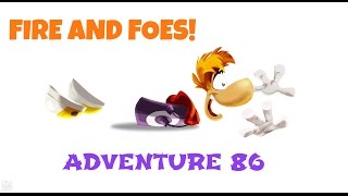 RAYMAN ADVENTURES | Fire and Foes! | Adventure 86