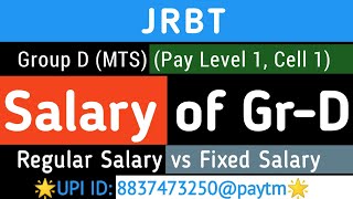 JRBT Gr-D (MTS): In-Hand Salary 2024.