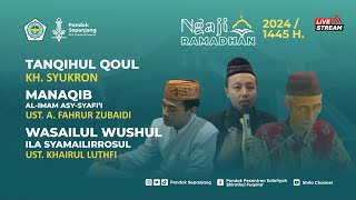 NGAJI RAMADHAN 2024 | 01. BA'DA ASHAR - UST. FAHRUR ZUBAIDI, UST. KHOIRUL LUTFI