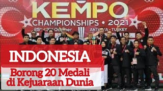 ⚠️Berita Olahraga Hari ini | KEMPO INDONESIA BORONG 20 MEDALI DI KEJUARAAN DUNIA KEMPO 2021