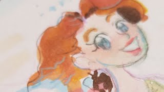 Merida running free; Salt & Circles universe