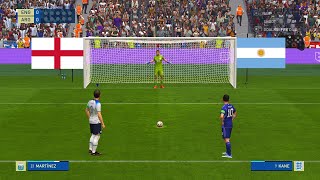 ENGLAND vs ARGENTINA - PENALTY SHOOTOUT 2024 | KANE vs MESSI | FIFA 23 GAMEPLAY