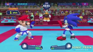 Mario & Sonic at the Olympic Games Tokyo 2020 - TGS 2019 - Karate  Kumite Gameplay