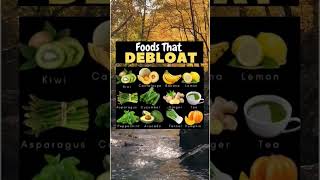 Debloat Foods #food #foods #debloat #weightloss #healthtips #healthadvice #shorts #fatloss #health