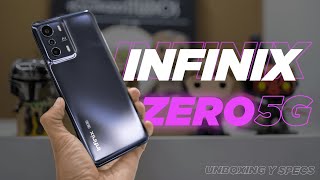 Infinix Zero 5G, sorprende gratamente [Unboxing y Especificaciones]