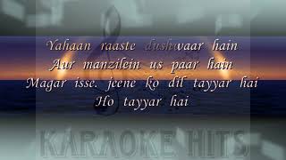 Zindagi Gulzar Hai (Ali Zafar) Karaoke 🎤