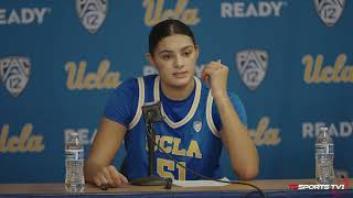 UCLA Bruins Lauren Betts (C) Post-Game Interview #uclabruins #laurenbetts