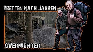 Ich treffe meinen alten Bushcraftpartner nach Jahren.