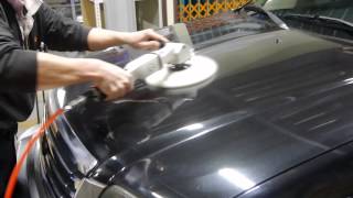 Car Polishing by GPS-302N,GP-930 Air Random Orbital Sander / Air Angle Ploisher