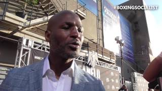 Bernard Hopkins on the outcome on September 16th will be....