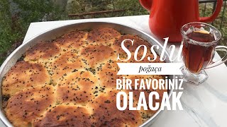 Soslu poğaça tarifi-  okul beslenmesine hazırladım. Pratik poğaça tarifi