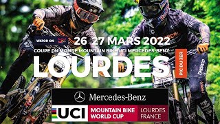 VLOG DH World Cup Lourdes 2022