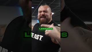 Eddie Hall TEARS Tricep During Shoulder Press 😨😳