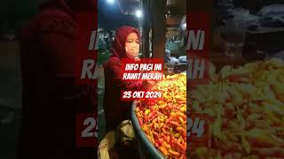 Cabe rawit merah hari ini 23 okt 2024 @sayurbandungjaya #pasarindukcaringin