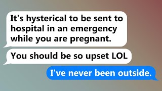 Despite my mother-in-law's many attempts to trip me during my pregnancy, she never succeeded.