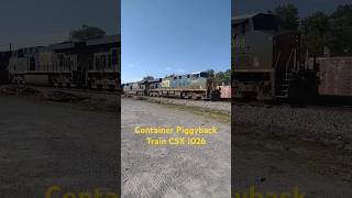 CSX I026 with 5366, 5465, 3244 #csx #trainvideo #freighttrain @CameraBryan #athensalabama #train