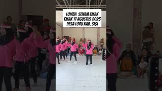 lomba senam emak2 17 agustus 2023 #shorts #viralshorts #trending