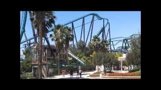 Riddler's Revenge Off-Ride Six Flags Magic Mountain