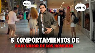 Comportamientos que DEMUESTRAN que eres un Hombre de BAJO VALOR 😡