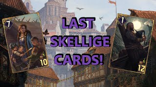 LAST Gwent Cards Reveal :( Amazing Skelige Cards For The End!