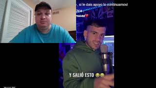 React To Me pusieron esta temática en Tik tok y salió esto , si le dais apoyo lo continuamos!