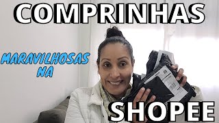 Comprinhas maravilhosas na shopee. Produtos bons e com um ótimo preço.