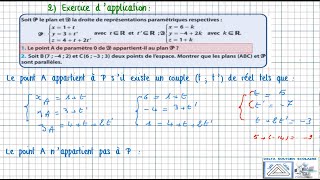 #DELTA,# Représentation paramétrique,#Terminale S