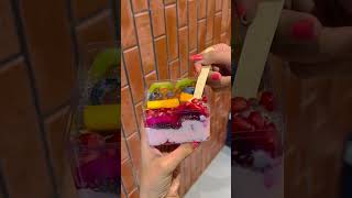 Frozen fresh fruit instant icecream || Snowberry Raipur