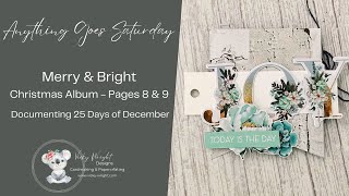 #303 | Merry & Bright Christmas Album | Uniquely Creative | Pages 8 & 9 | 301124