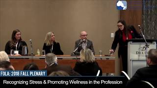 FOLA Plenary Nov 2018 - Panel Discussion: Mental Health