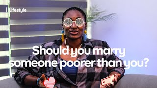 Financial Compatibility: Should you marry someone poorer than you?