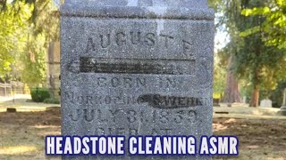 HEADSTONE CLEANING EPISODE FIVE: ASMR - AUGUST 2024 PART TWO