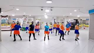 Jambo Line Dance - Demo By D'Sisters & Friends @sfy67 #linedance #cjlclan #happylinedance