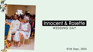 🔴LIVE | IT'S OUR WEDDING DAY (Rosette & Innocent), 07th Sept,2024