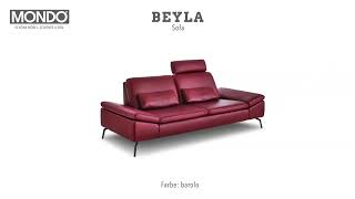 MONDO Beyla - komfortables Sofa mit vielen Extras