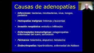 7  El paciente con adenomegalias Prof Dr Argente