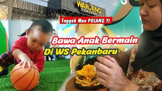 MAKAN MAKAN DI WAROENG STEAK AND SHAKE PEKANBARU, ADA KIDS CORNER RAMAH ANAK