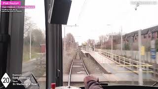 Manchester Metrolink - Trafford Bar to East Didsbury