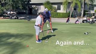 Brian Kelley's Drive Chip & Putt Junior Golf Regional practice.