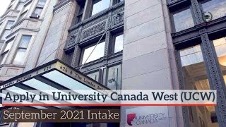 University of Canada West (UCW): Sept 21 Intake | Vancouver | BC | Apply Global | Canada Study Visa