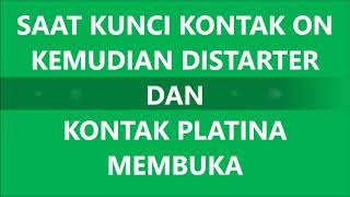 CARA KERJA SISTEM PENGAPIAN KONVENSIONAL (The Way A Conventional Ignition System Works On Vehicle)