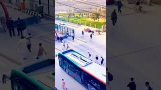 Peshawar BRT  Award Bus Video A Beautiful views، #Pakistan #Peshawar #BRT  #short #like #dxb #expo