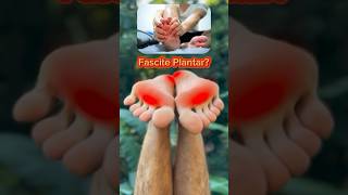 Alivie as dores da: Fascite Plantar